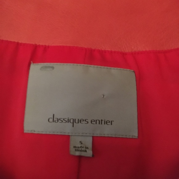 Classique Entier buttery soft leather zip jacket - Picture 5 of 10